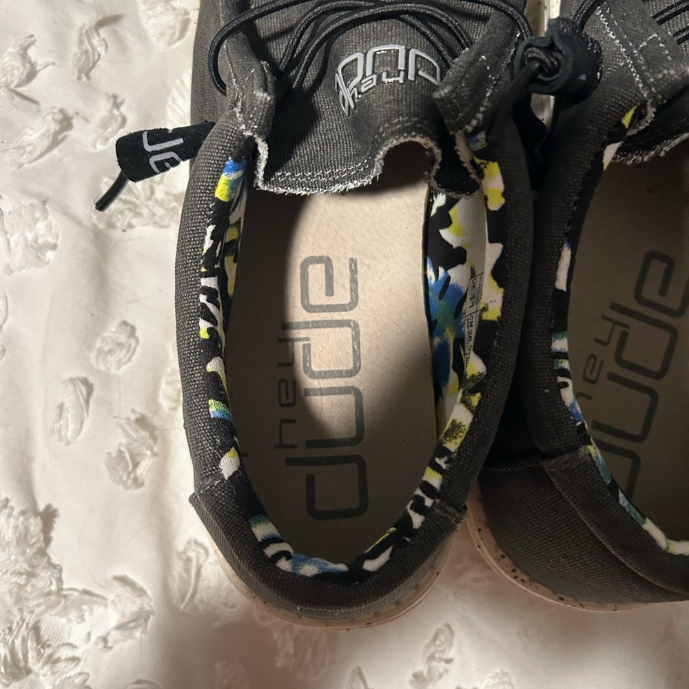 MENS HEY DUDE SHOES SIZE 12 - Picture 6 of 7